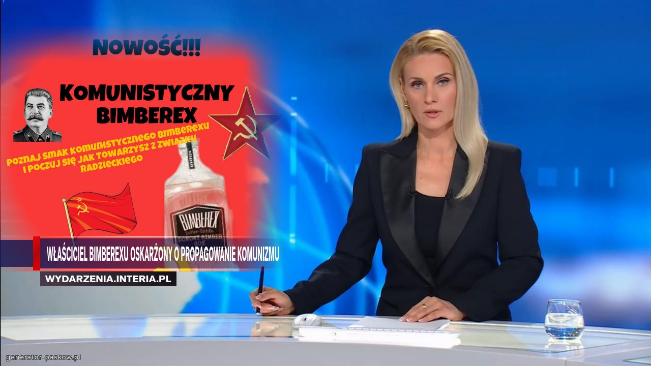 Właściciel Bimberexu oskarżony o propagowanie komunizmu