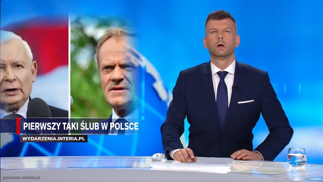 Pierwszy taki ślub w polsce