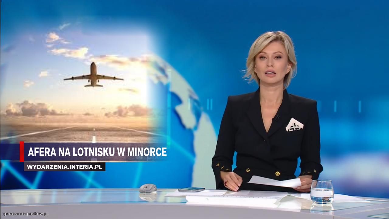 Afera na lotnisku w minorce
