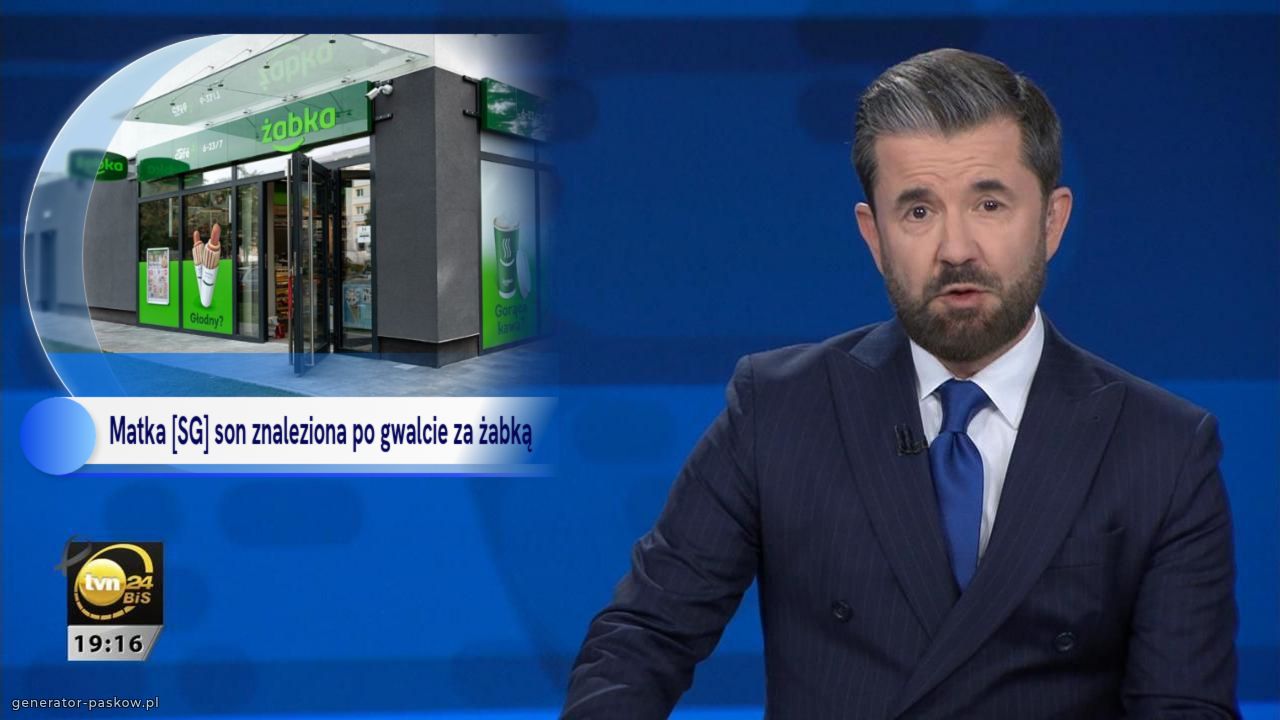  Matka [SG] son znaleziona po gwalcie za żabką