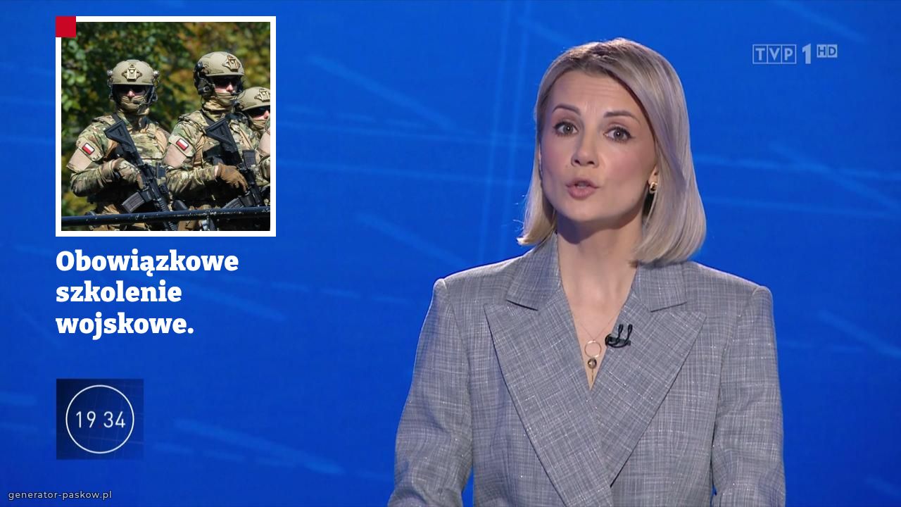 Obowiązkowe szkolenie wojskowe. 