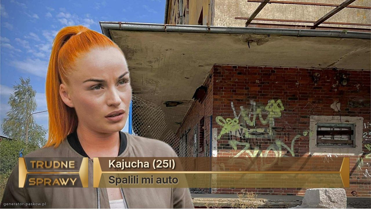Kajucha (25l)
Spalili mi auto