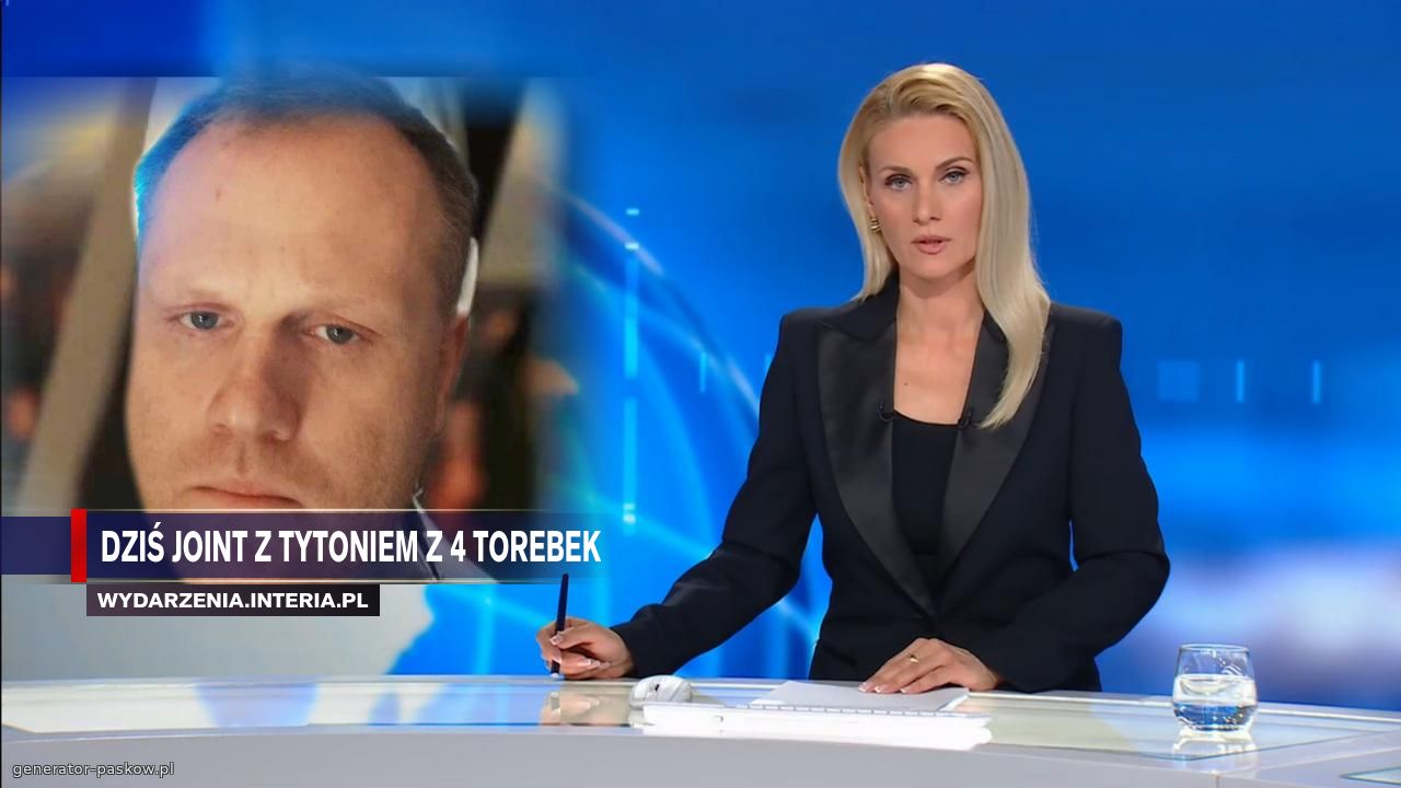 Dziś joint z tytoniem z 4 torebek