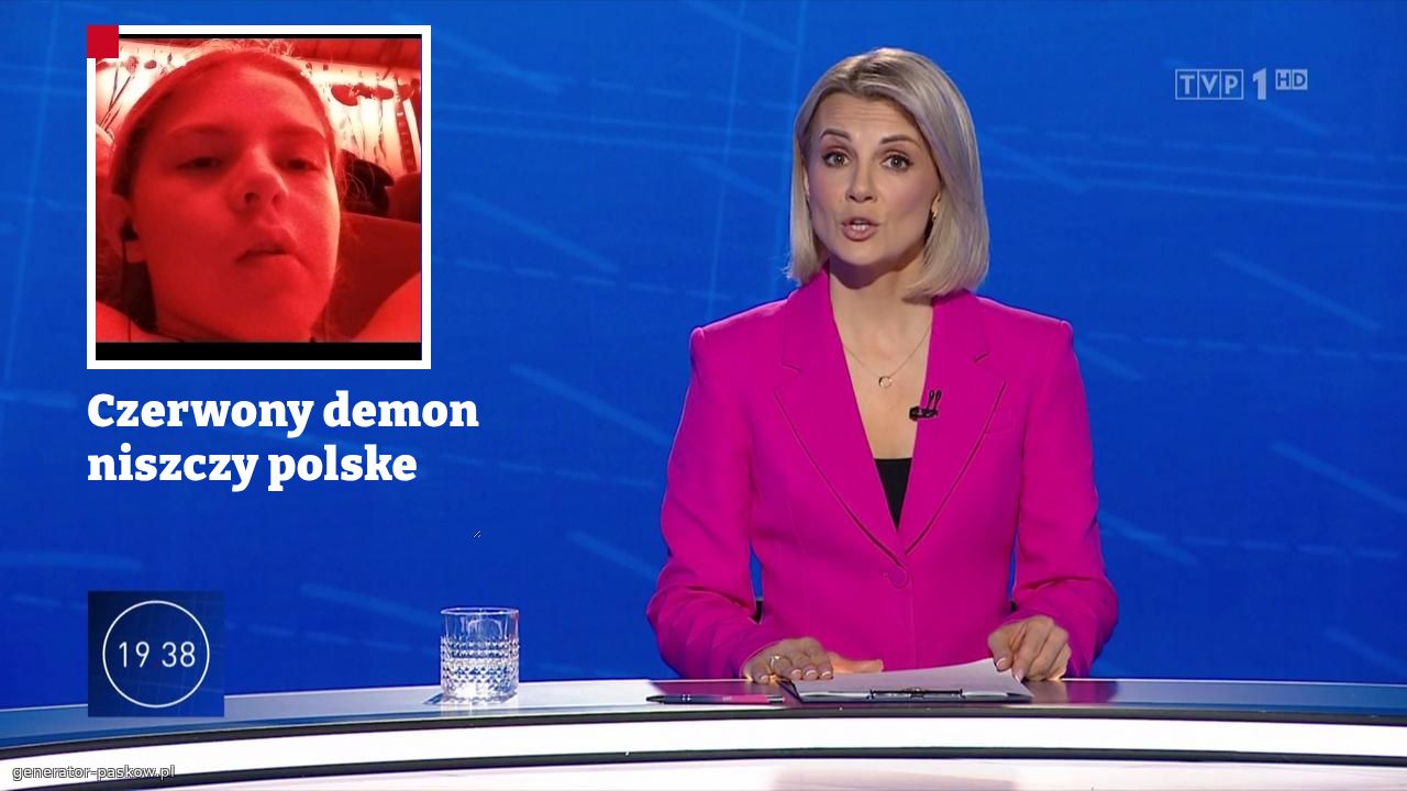 Czerwony demon niszczy polske