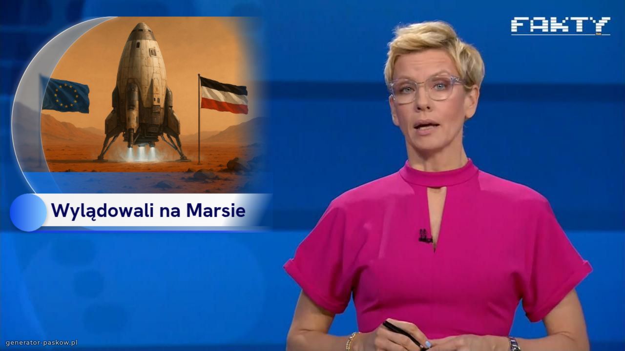 Wylądowali na Marsie