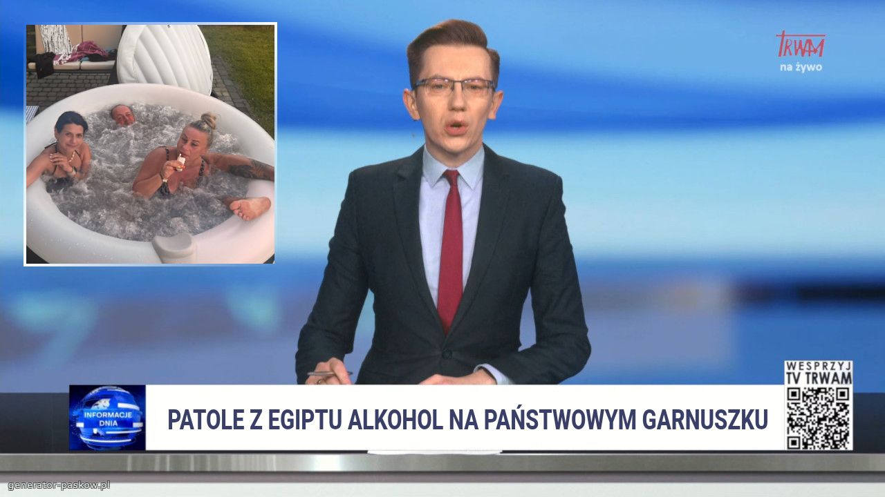   Patole z Egiptu Alkohol na państwowym garnuszku 