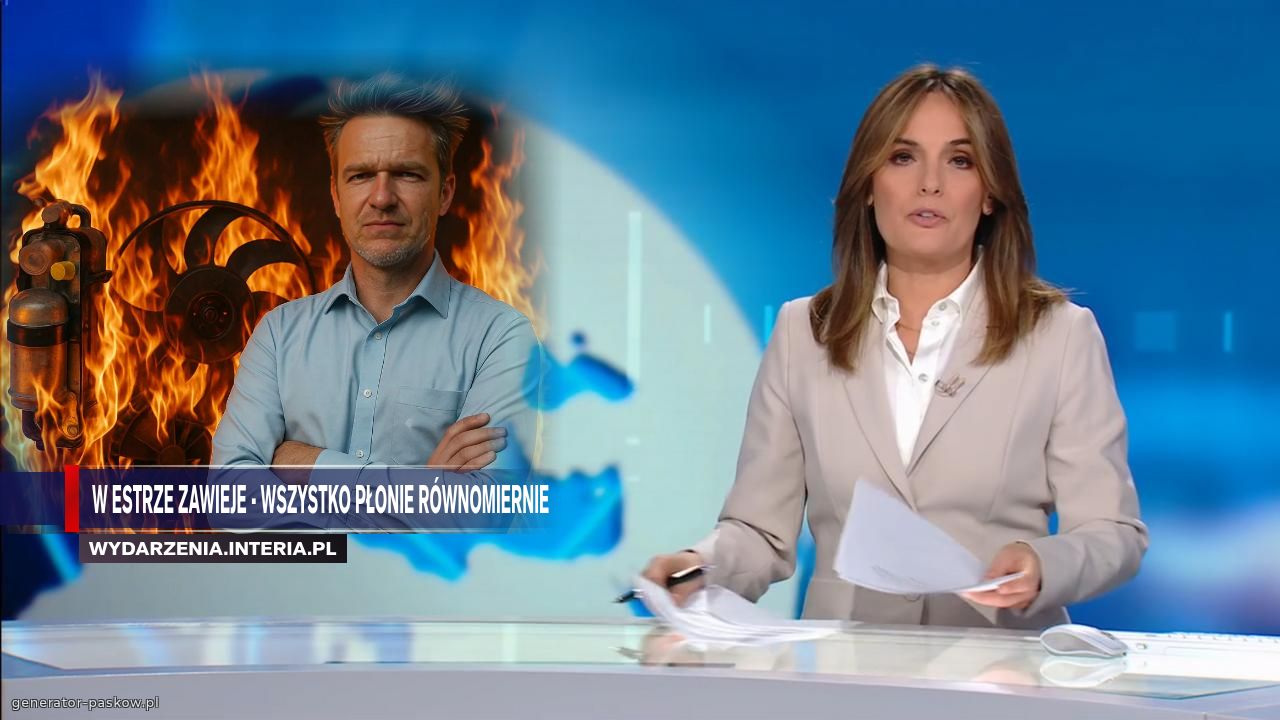 W Estrze zawieje - wszystko płonie równomiernie