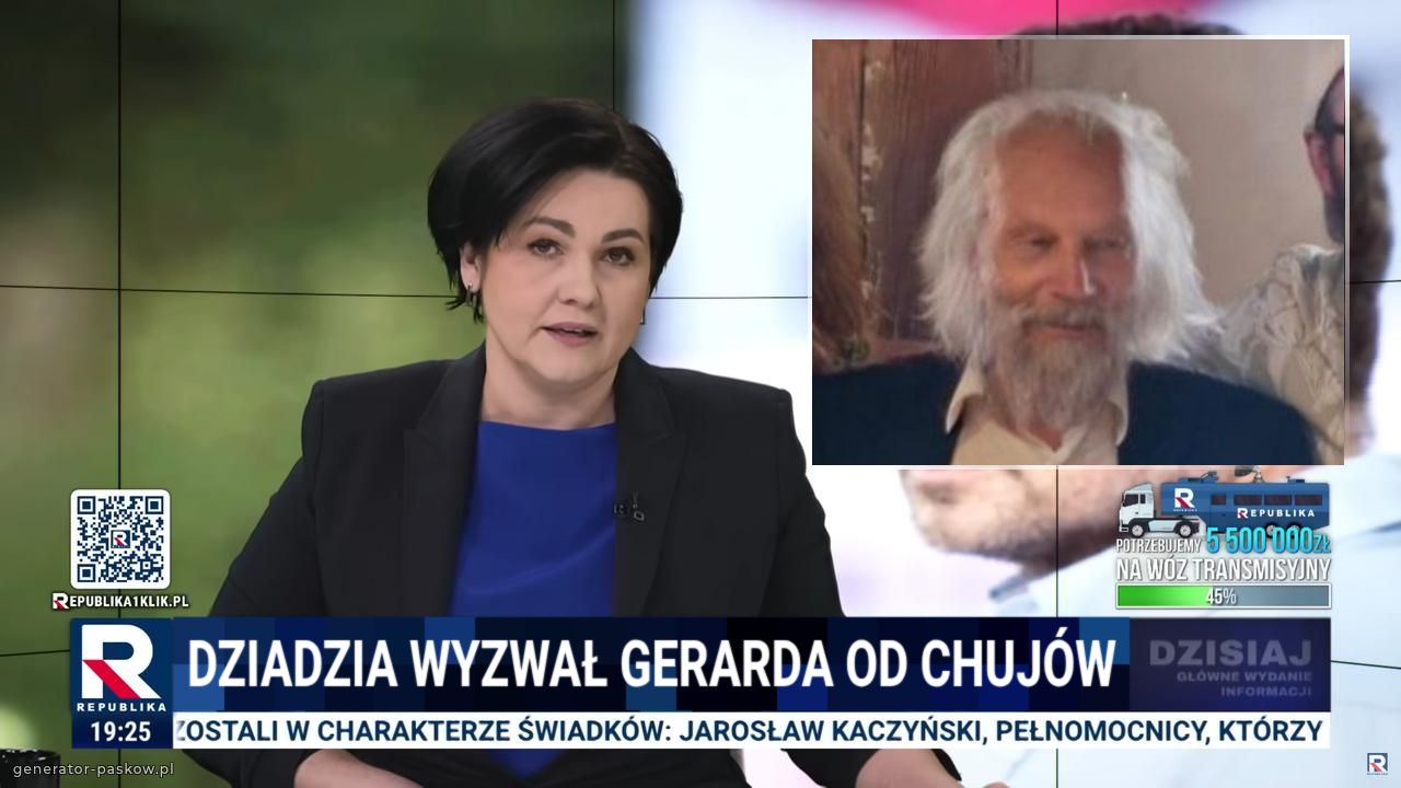 DZIADZIA WYZWAŁ GERARDA OD CHUJÓW