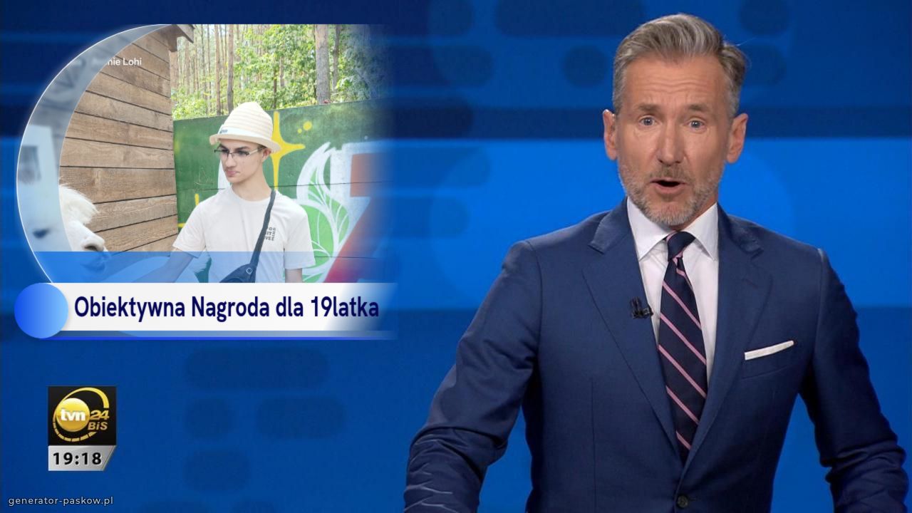 Obiektywna Nagroda dla 19latka