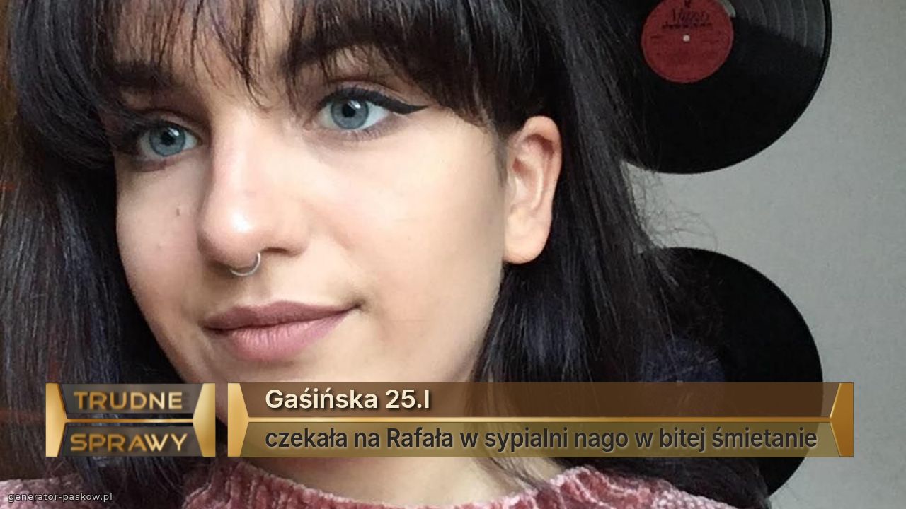 Gaśińska 25.l
czekała na Rafała w sypialni nago w bitej śmietanie