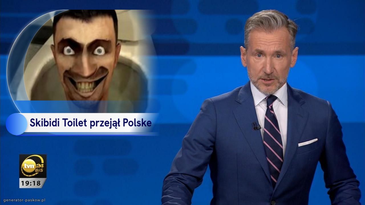Skibidi Toilet przejął Polske
