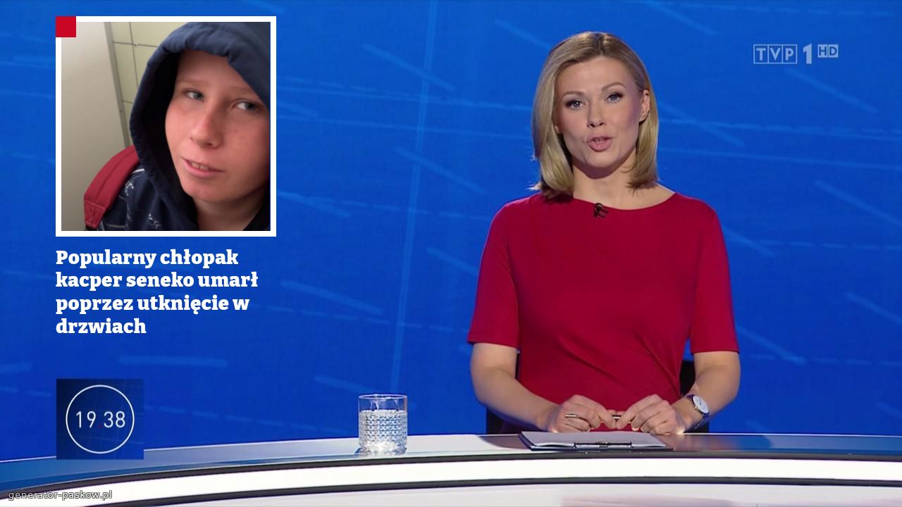 Popularny chłopak kacper seneko umarł poprzez utknięcie w drzwiach