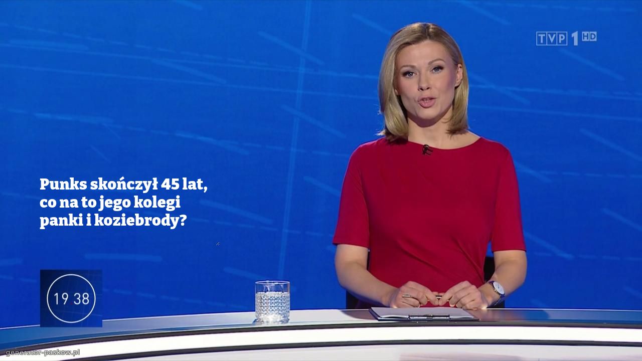 Punks skończył 45 lat, co na to jego kolegi panki i koziebrody? 
