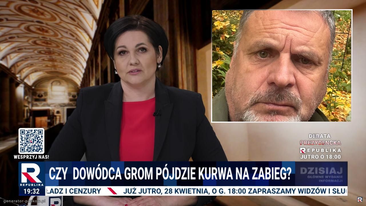 Czy  dowódca GROM pójdzie kurwa na zabieg?