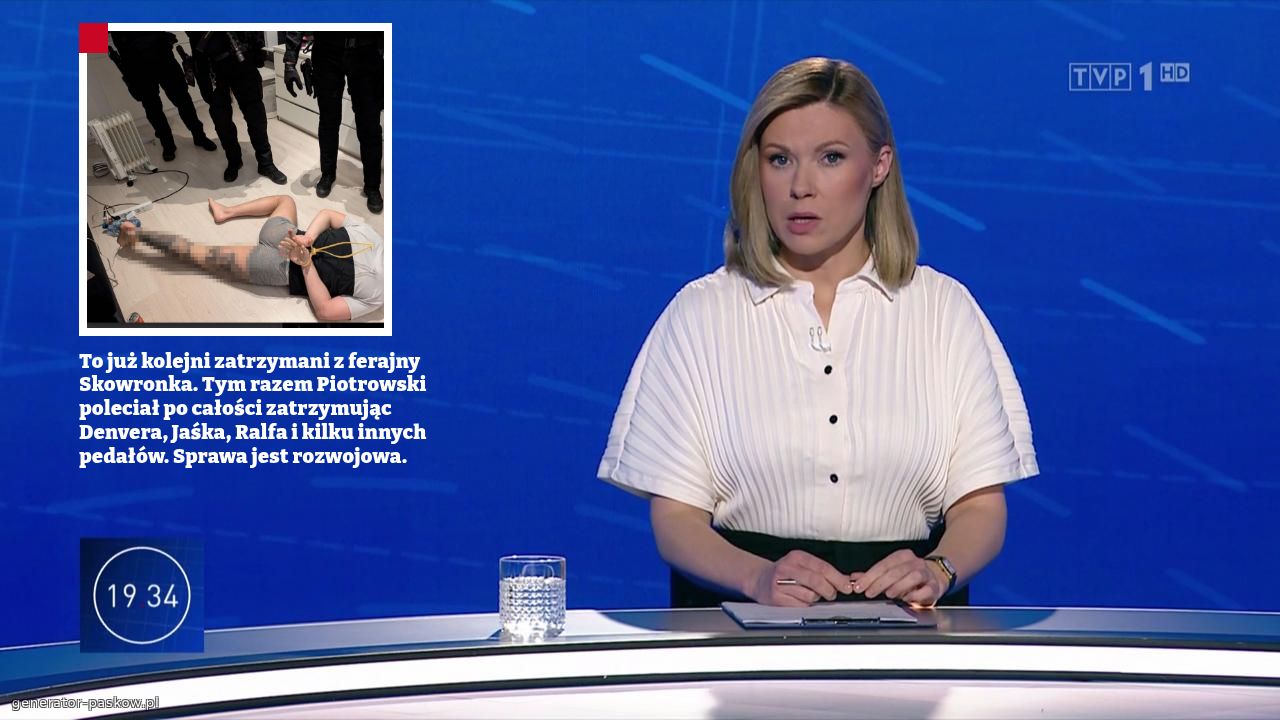 To już kolejni zatrzymani z ferajny Skowronka. Tym razem Piotrowski poleciał po całości zatrzymując Denvera, Jaśka, Ralfa i kilku innych pedałów. Sprawa jest rozwojowa. 