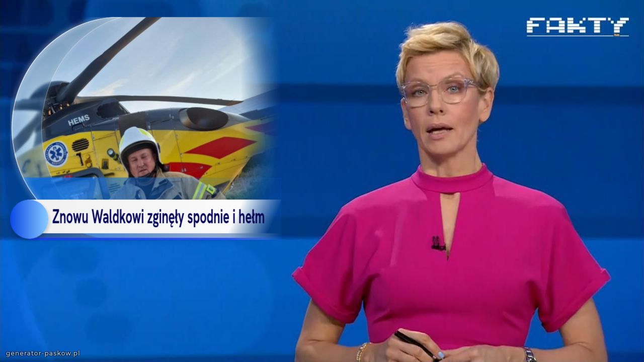 Znowu Waldkowi zginęły spodnie i hełm 