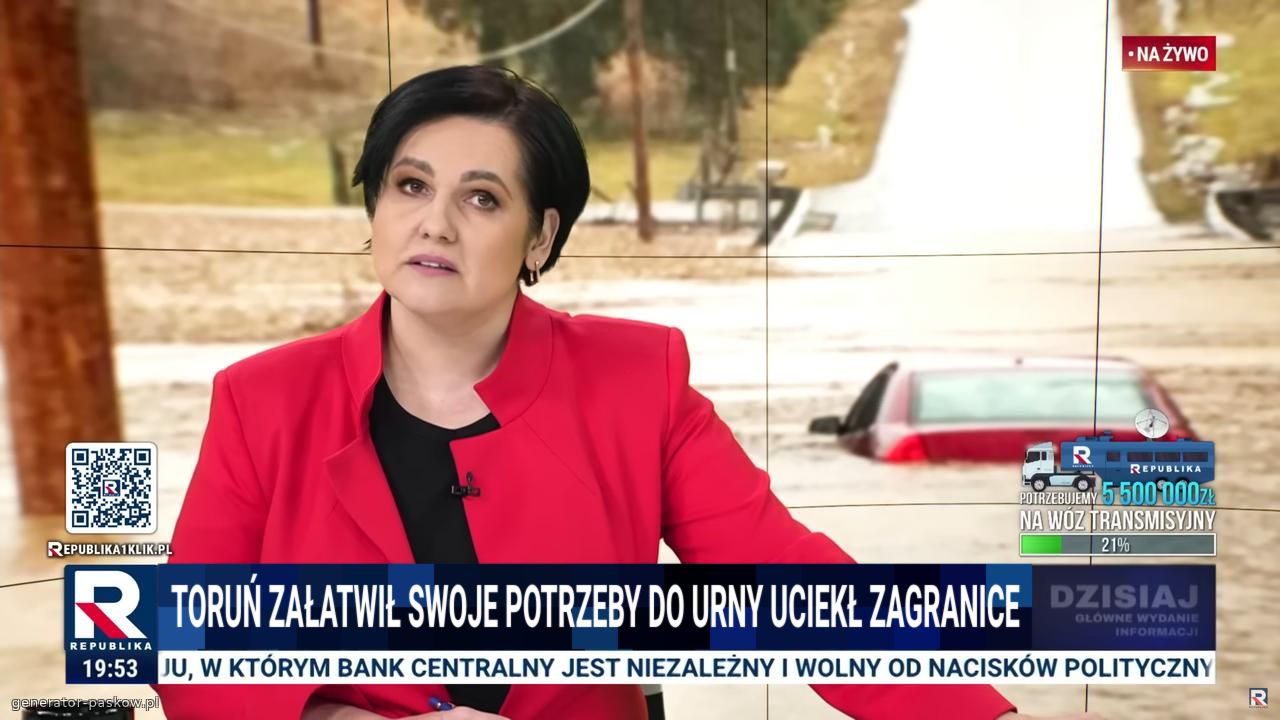 Toruń załatwił swoje potrzeby do urny uciekł zagranice