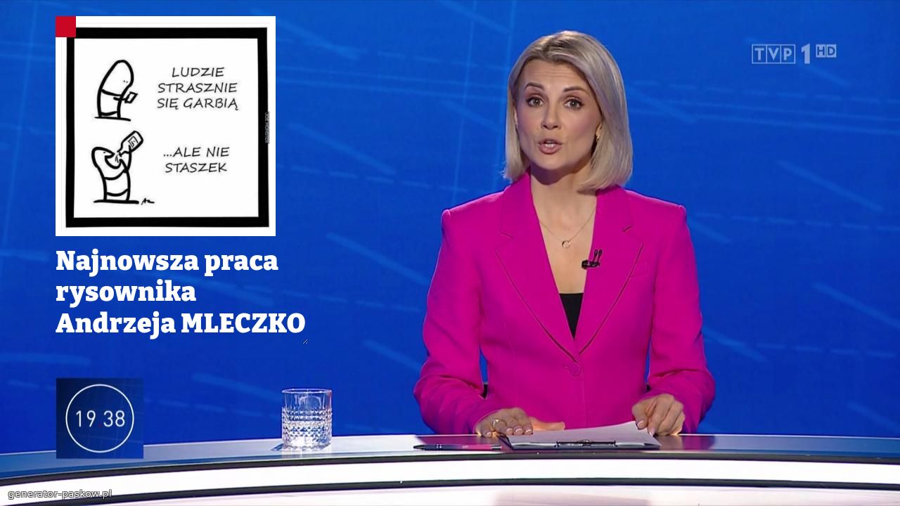 Najnowsza praca rysownika Andrzeja MLECZKO 