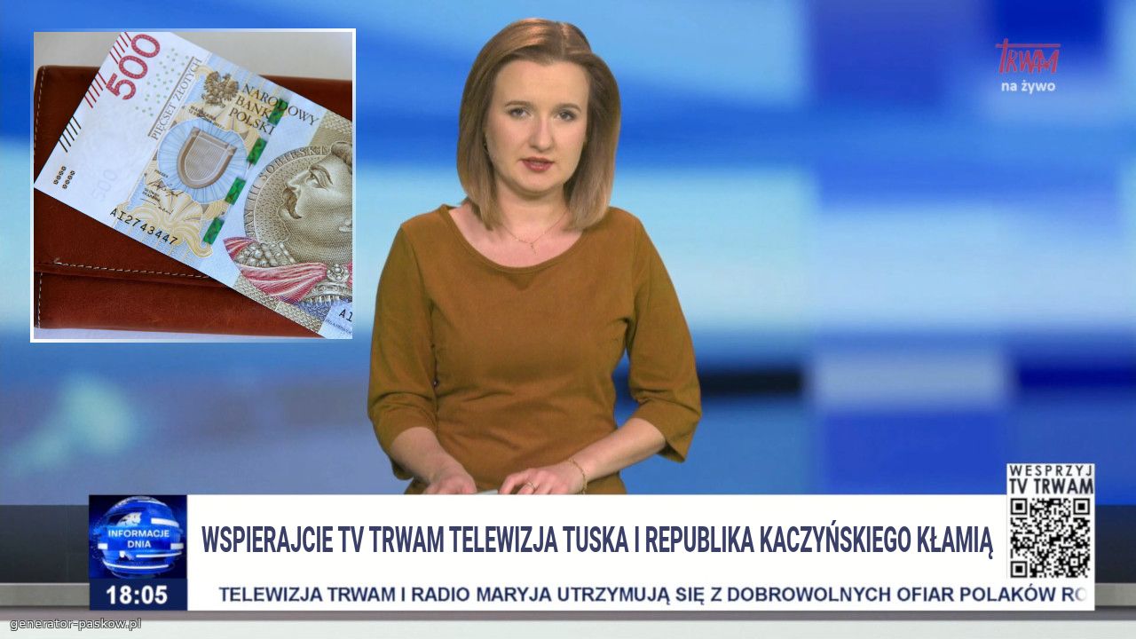 Wspierajcie TV TRWAM Telewizja Tuska i Republika Kaczyńskiego kłamią