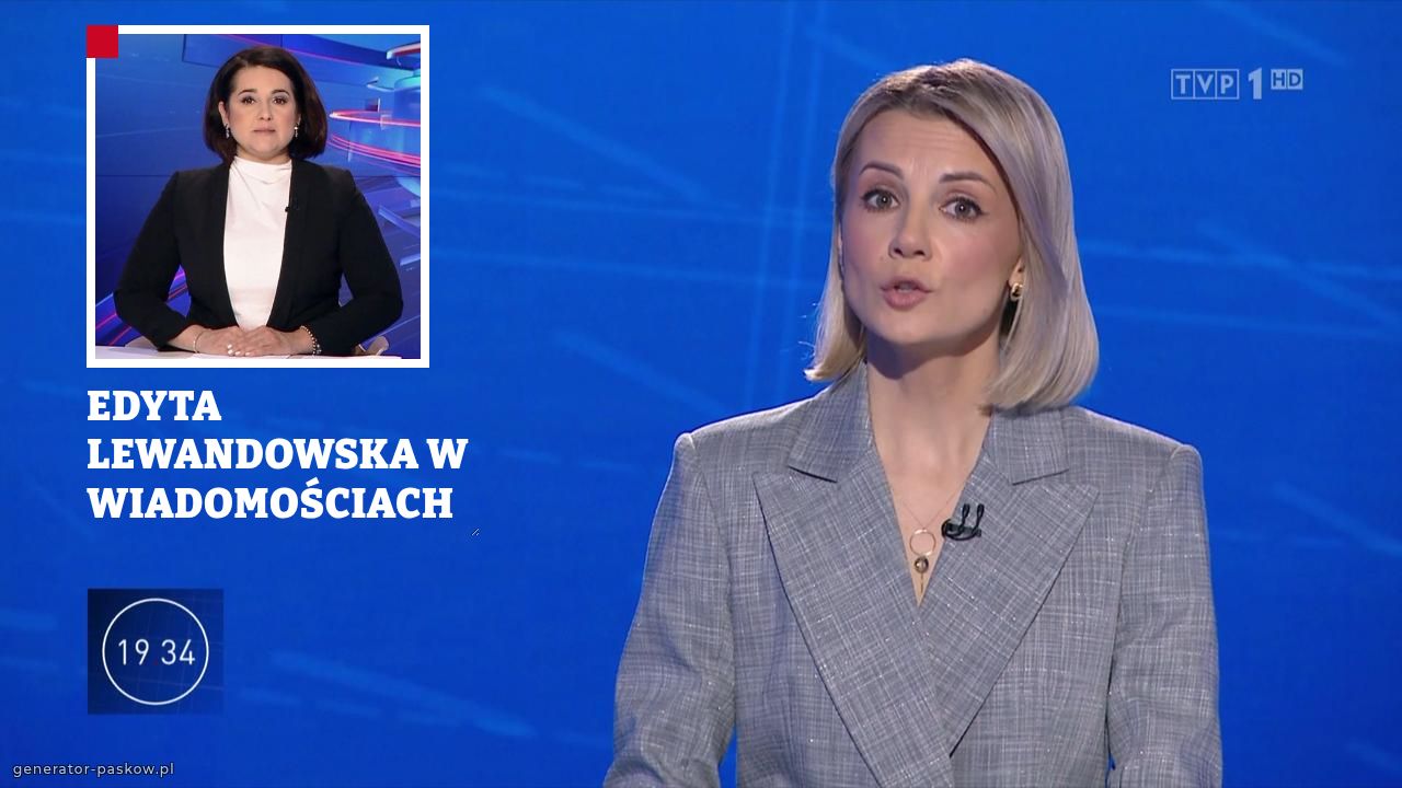 EDYTA LEWANDOWSKA W WIADOMOŚCIACH