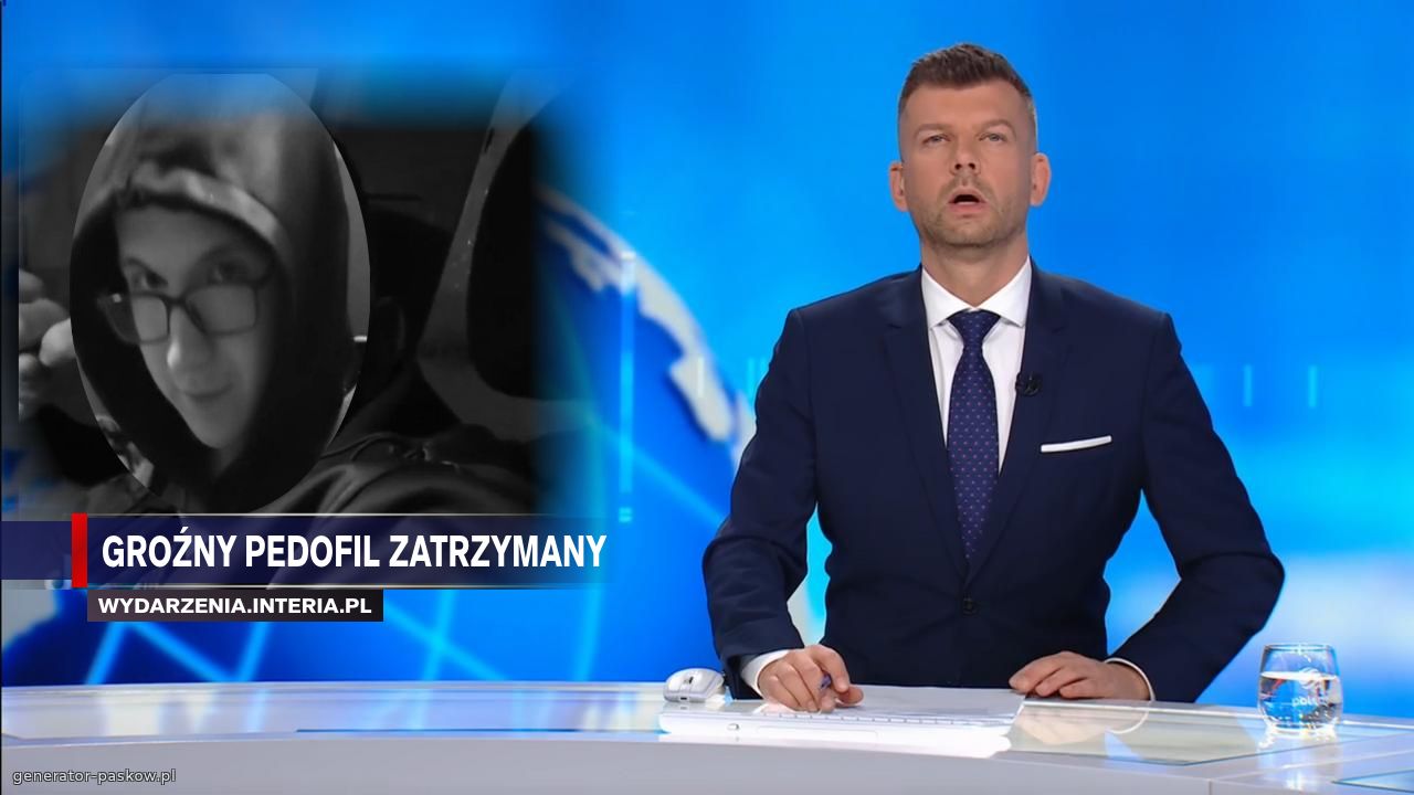 Groźny pedofil zatrzymany