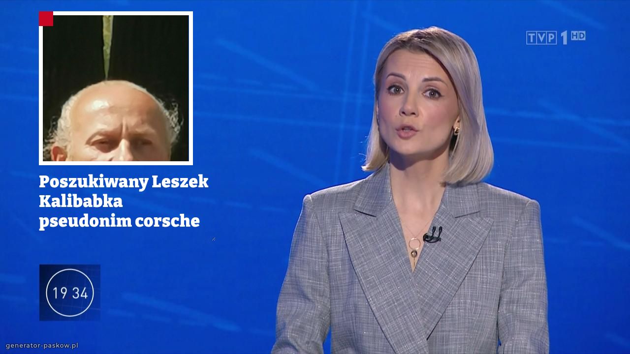 Poszukiwany Leszek Kalibabka pseudonim corsche 