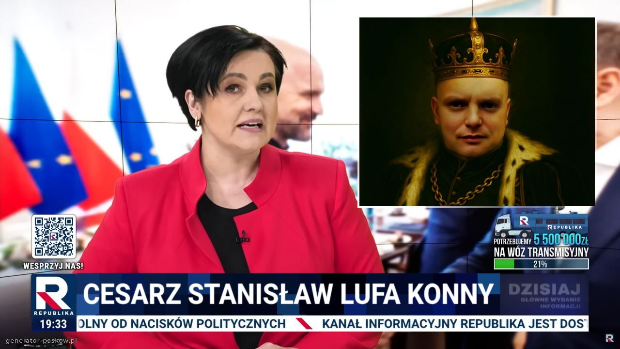 Cesarz Stanisław lufa konny