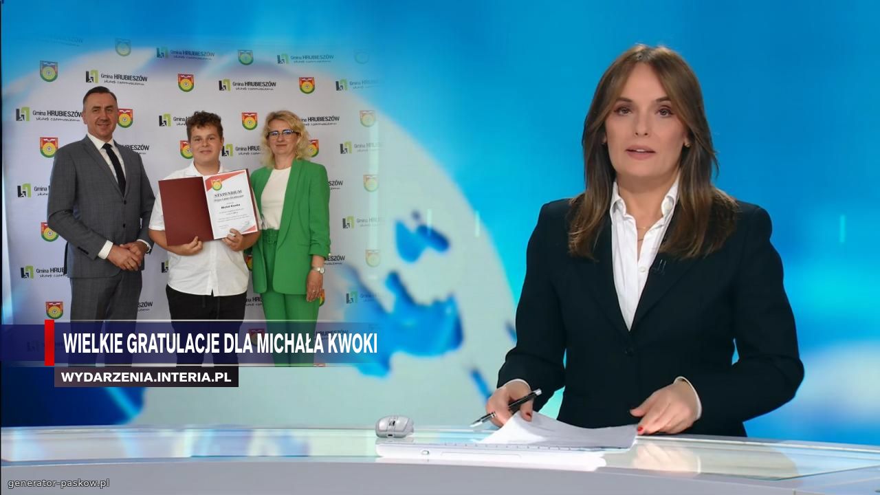 wielkie gratulacje dla michała kwoki