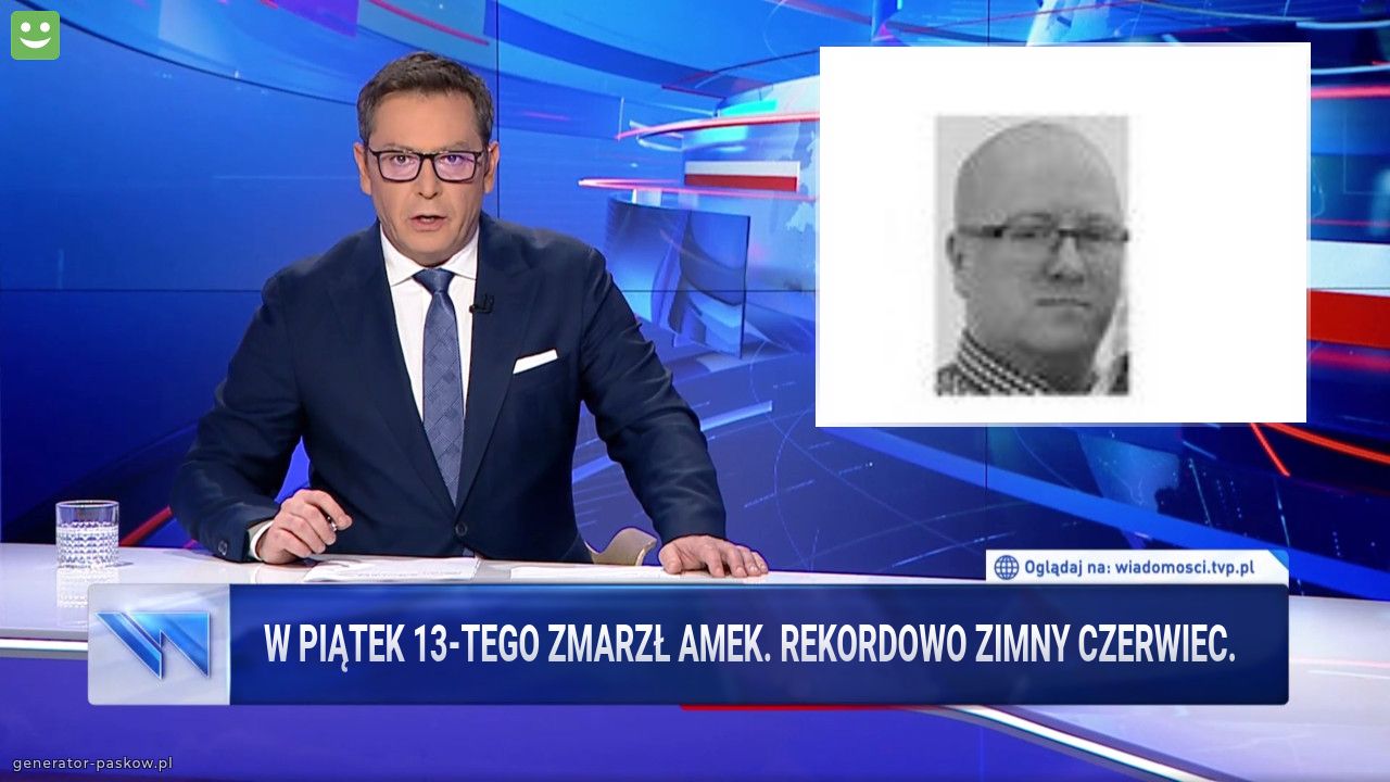 W piątek 13-tego zmarzł amek. Rekordowo zimny czerwiec.