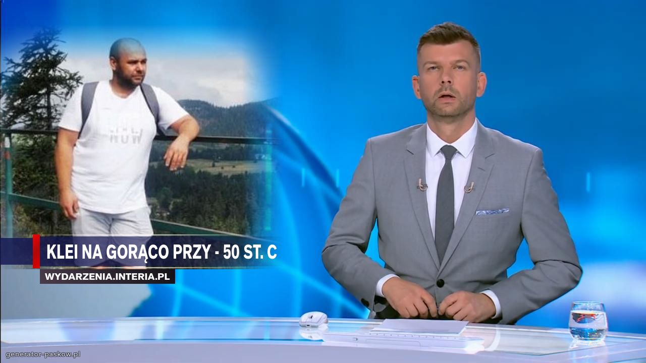 klei na gorąco przy - 50 ST. C
