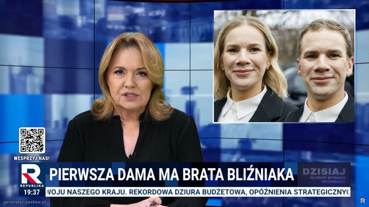 Pierwsza dama ma brata bliźniaka