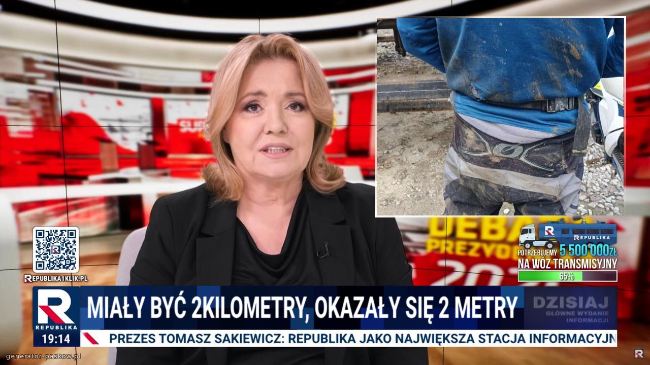 miały być 2kilometry, okazały się 2 metry
