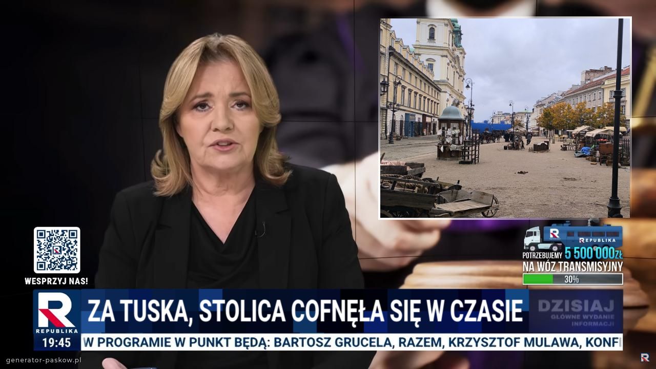 za tuska, stolica cofnęła się w czasie