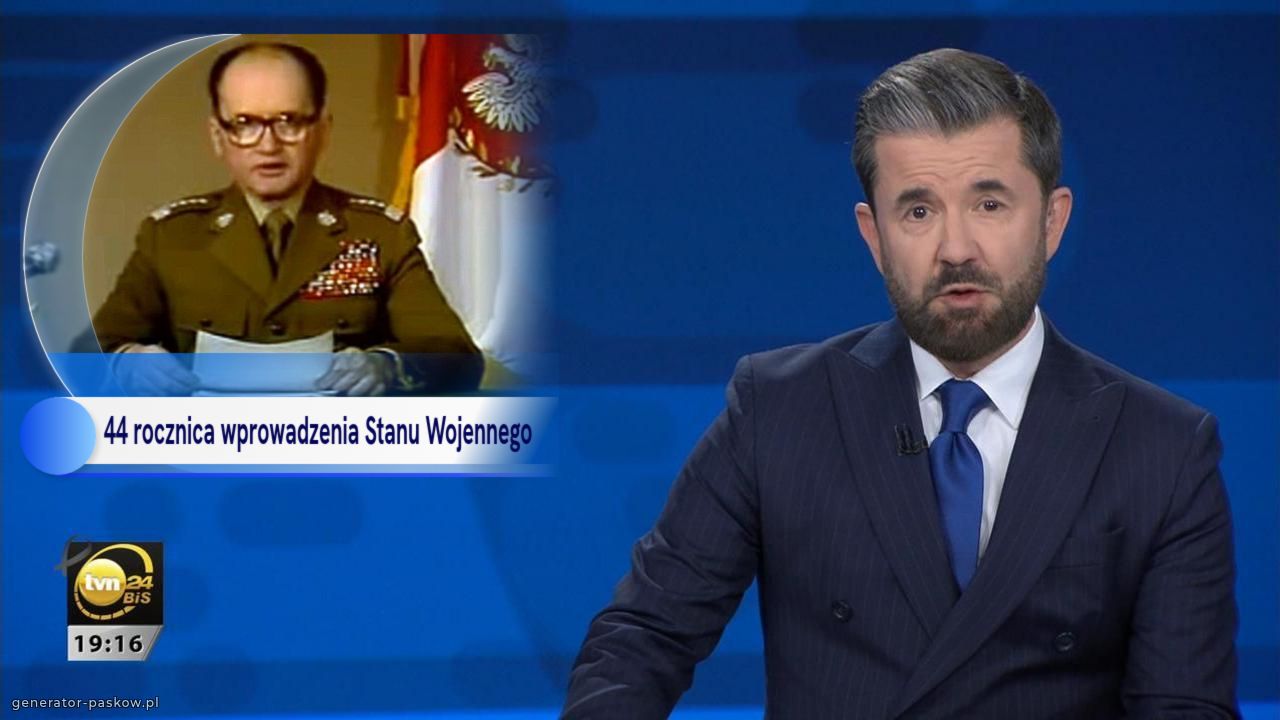 44 rocznica wprowadzenia Stanu Wojennego