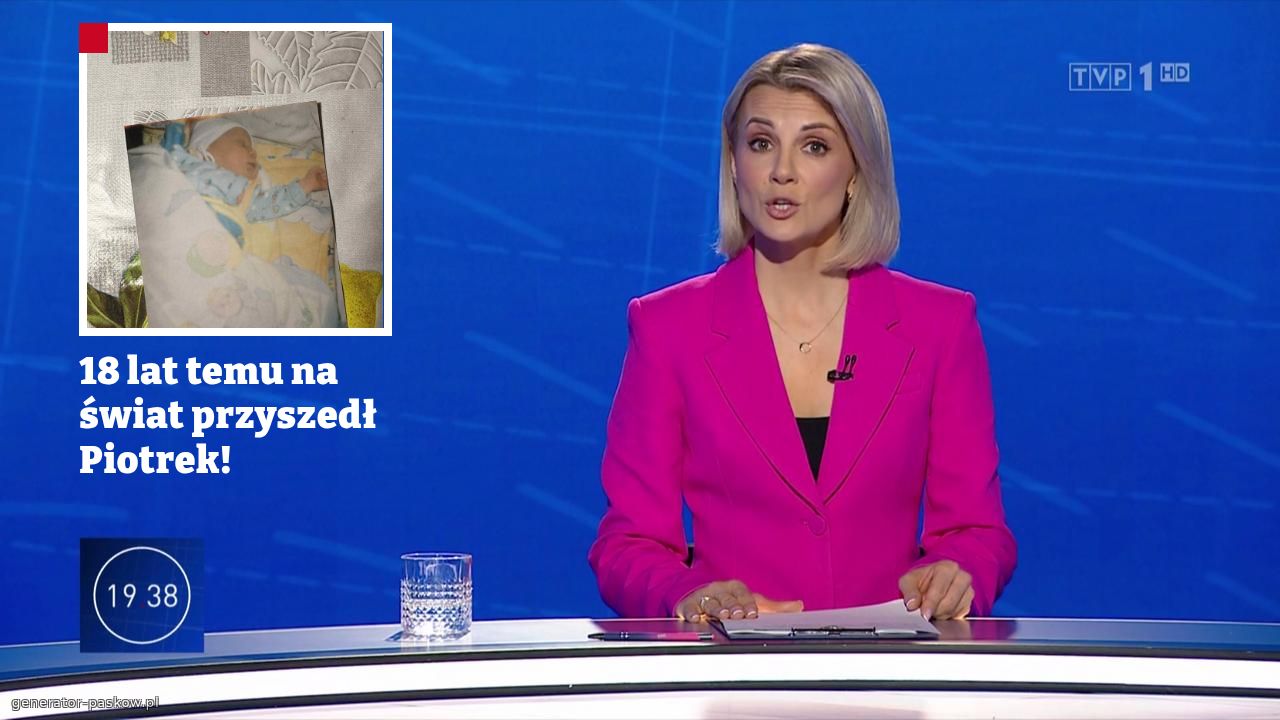 18 lat temu na świat przyszedł Piotrek!
