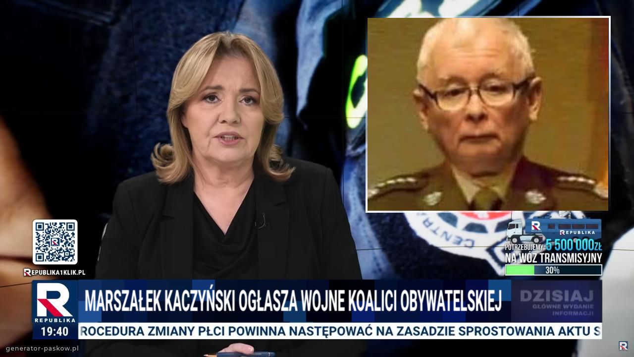 Marszałek Kaczyński ogłasza wojne Koalici obywatelskiej 