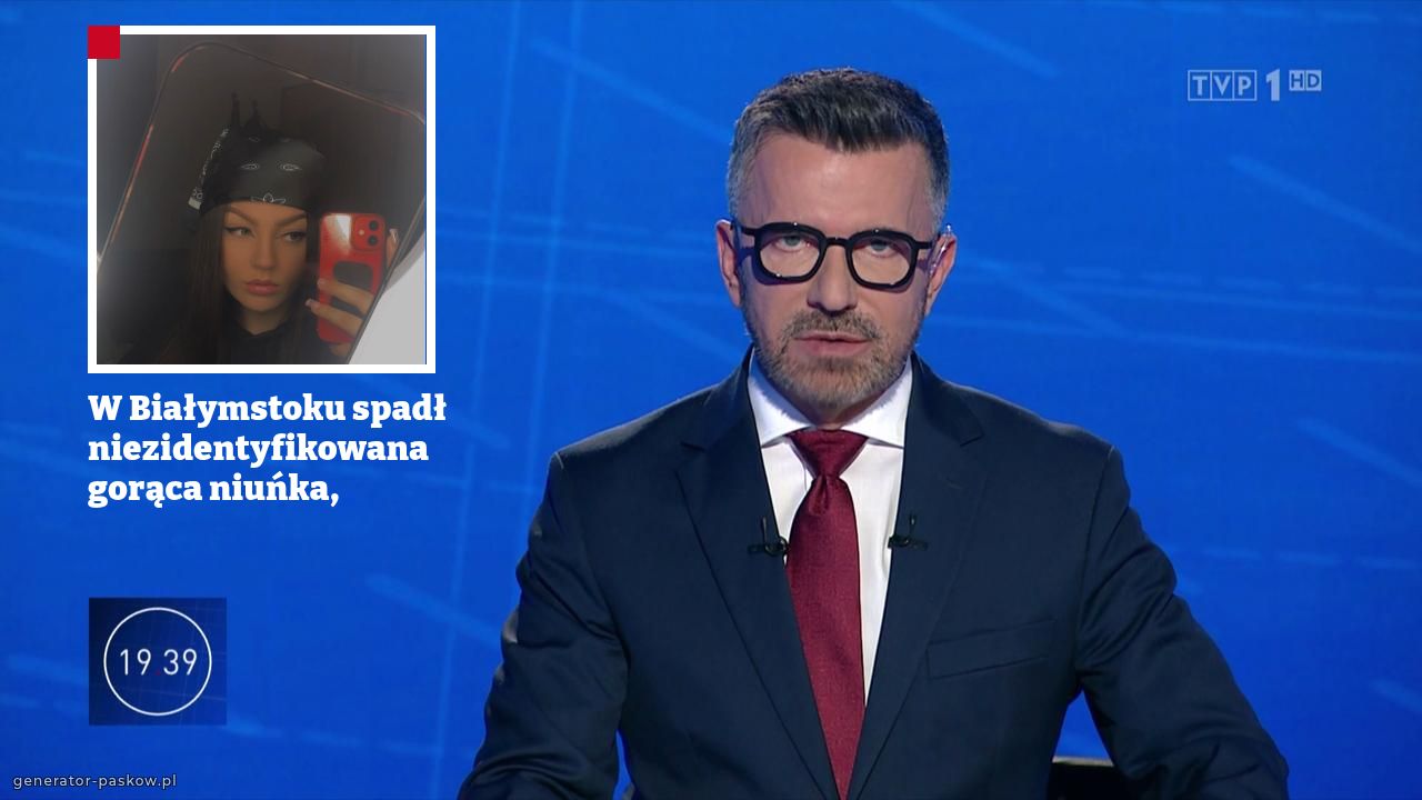 W Białymstoku spadł niezidentyfikowana gorąca niuńka, 