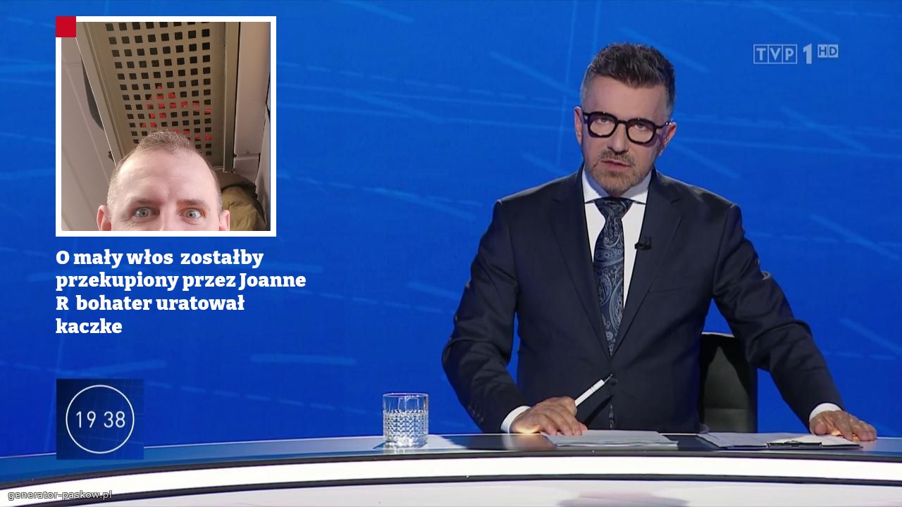 O mały włos  zostałby przekupiony przez Joanne R  bohater uratował kaczke