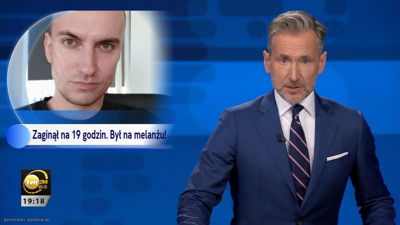 Zaginął na 19 godzin. Był na melanżu!