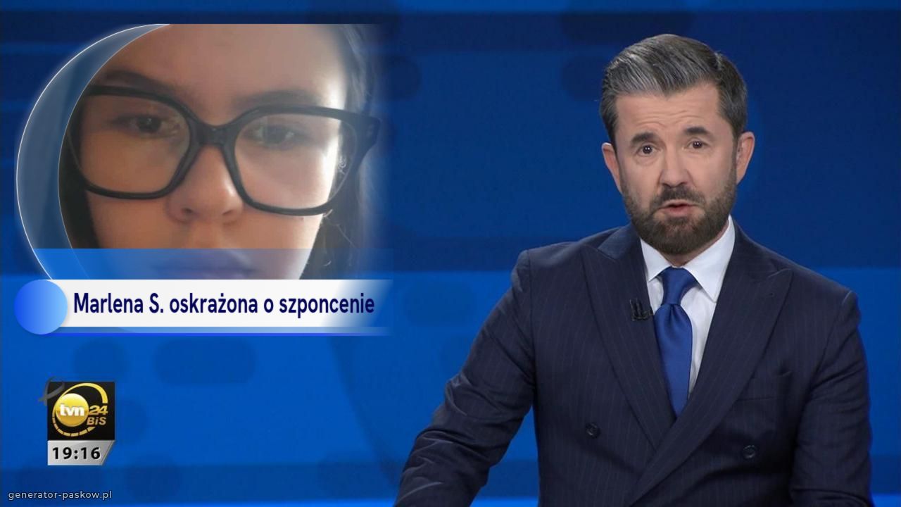 Marlena S. oskrażona o szponcenie