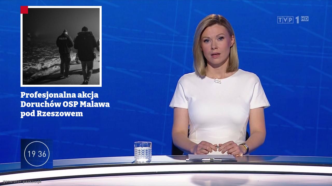 Profesjonalna akcja  Doruchów OSP Malawa pod Rzeszowem