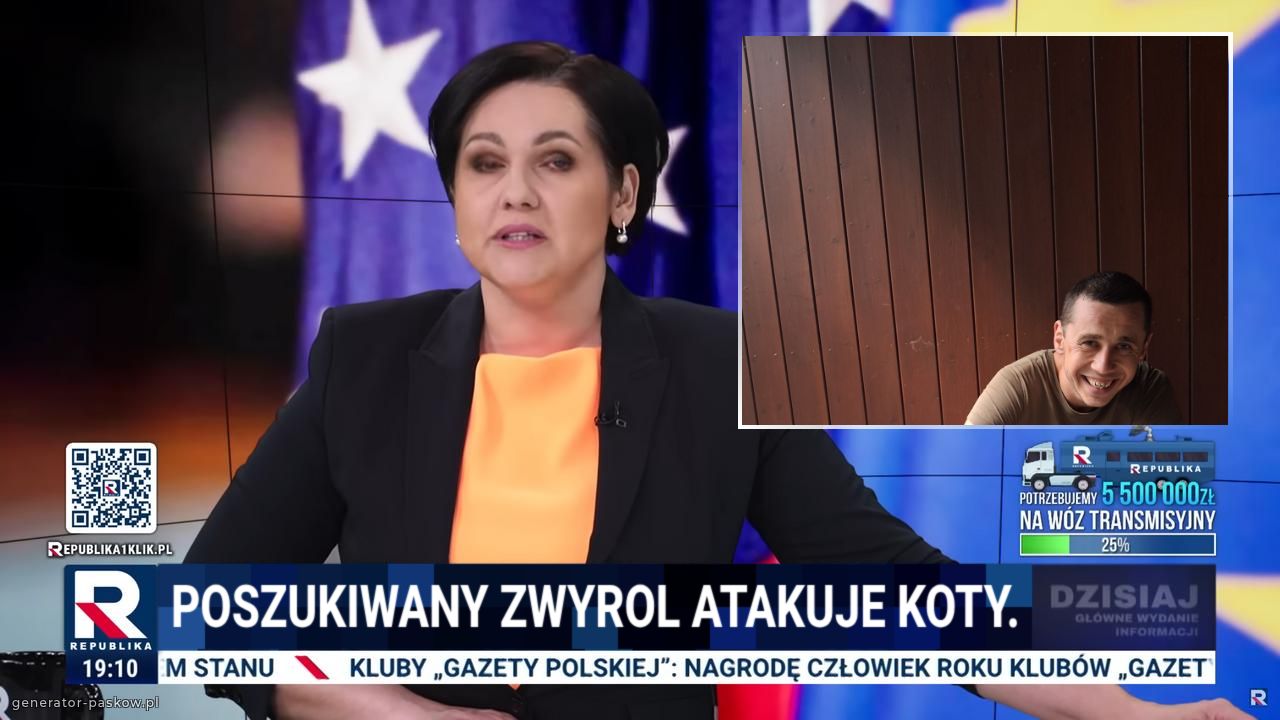 Poszukiwany zwyrol atakuje koty.