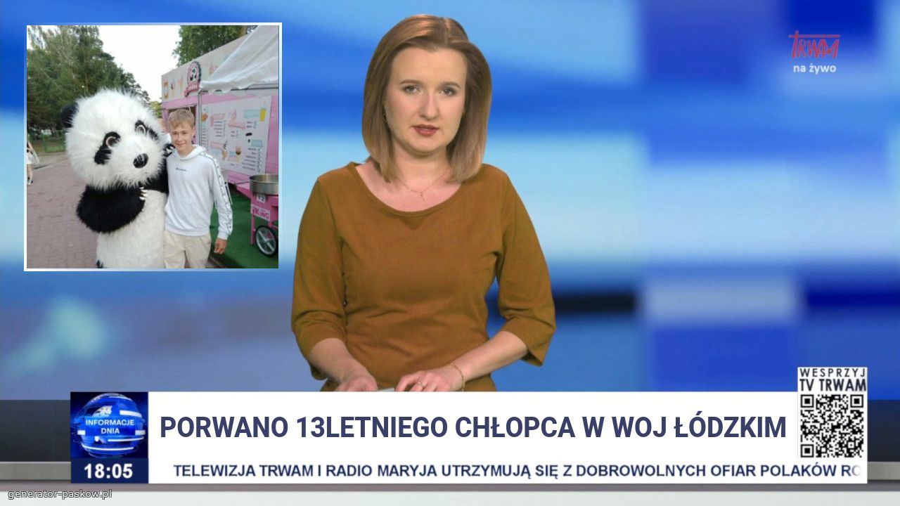 porwano 13letniego chłopca w woj ŁÓDZKIM