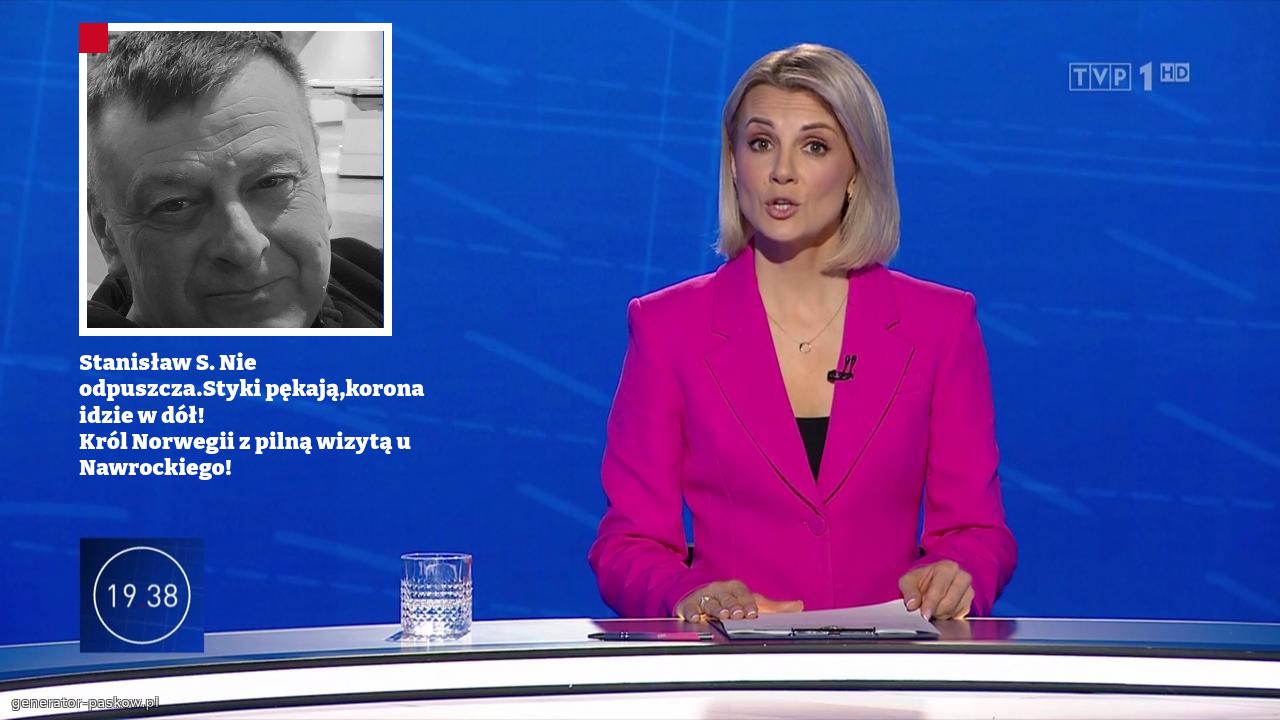Stanisław S. Nie odpuszcza.Styki pękają,korona  idzie w dół!
Król Norwegii z pilną wizytą u Nawrockiego!