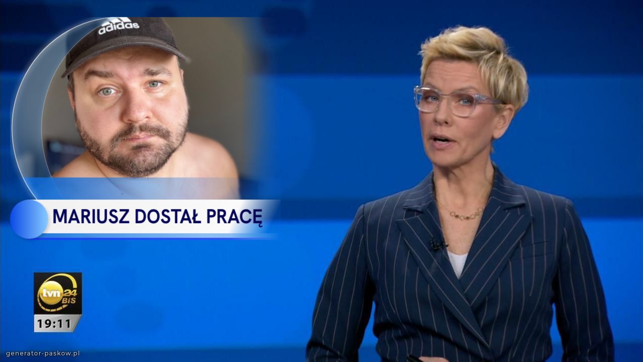 MARIUSZ DOSTAŁ PRACĘ 