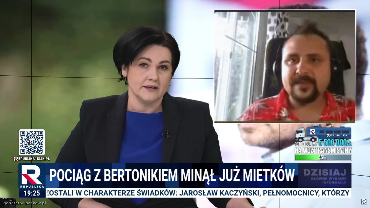 pociąg z bertonikiem minął już mietków