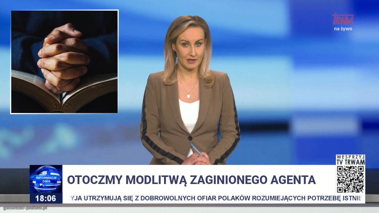 Otoczmy modlitwą zaginionego agenta
