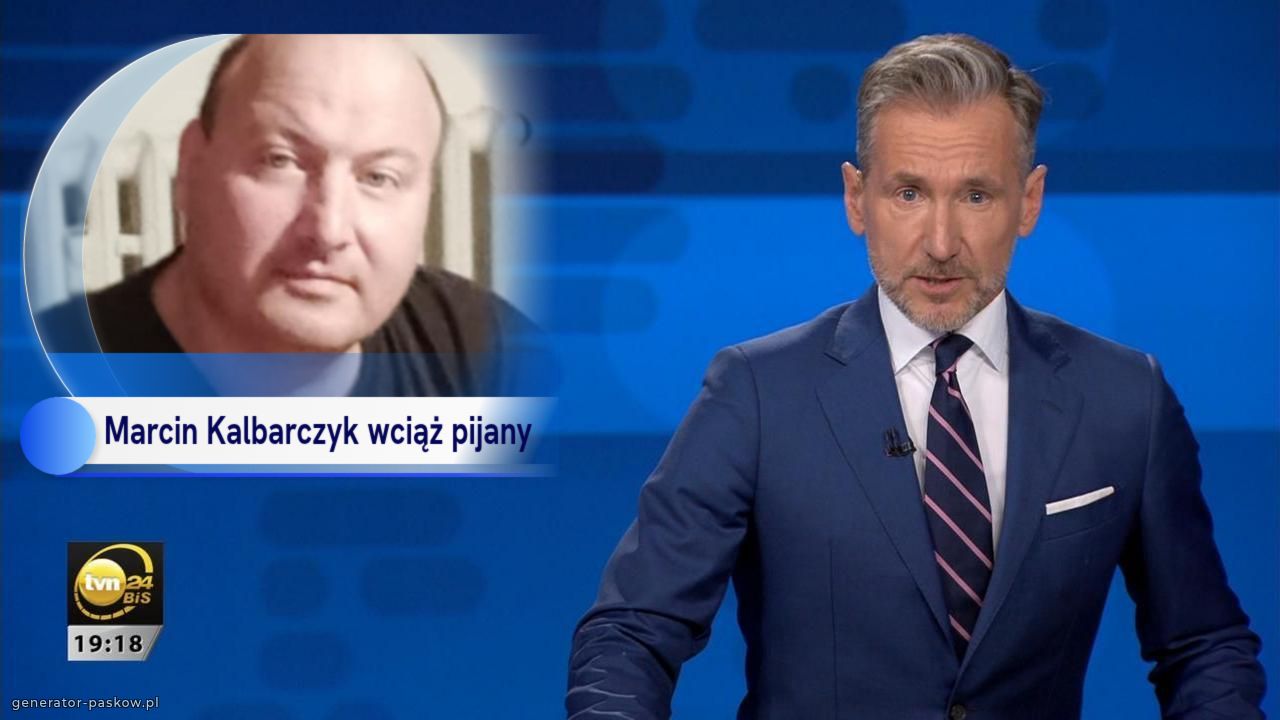 Marcin Kalbarczyk wciąż pijany