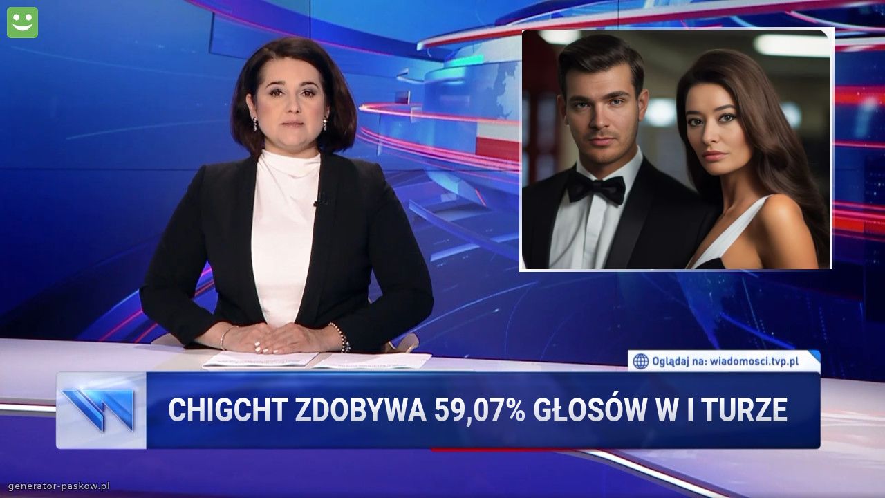 Chigcht zdobywa 59,07% głosów w I turze