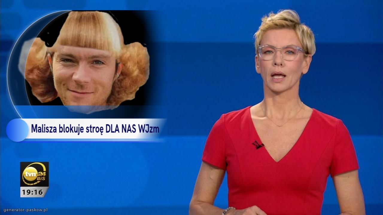 Malisza blokuje stroę DLA NAS WJzm